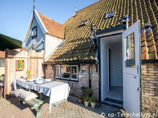 De Zeeboer-Blauw, Tijdens schoolvakantie naar Terschelling