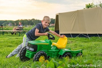 Kamperen bij boer Vis