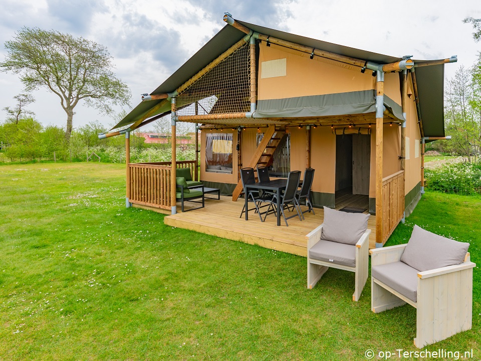 Ranger Lodge 7p. sanitair, Kamperen op Terschelling